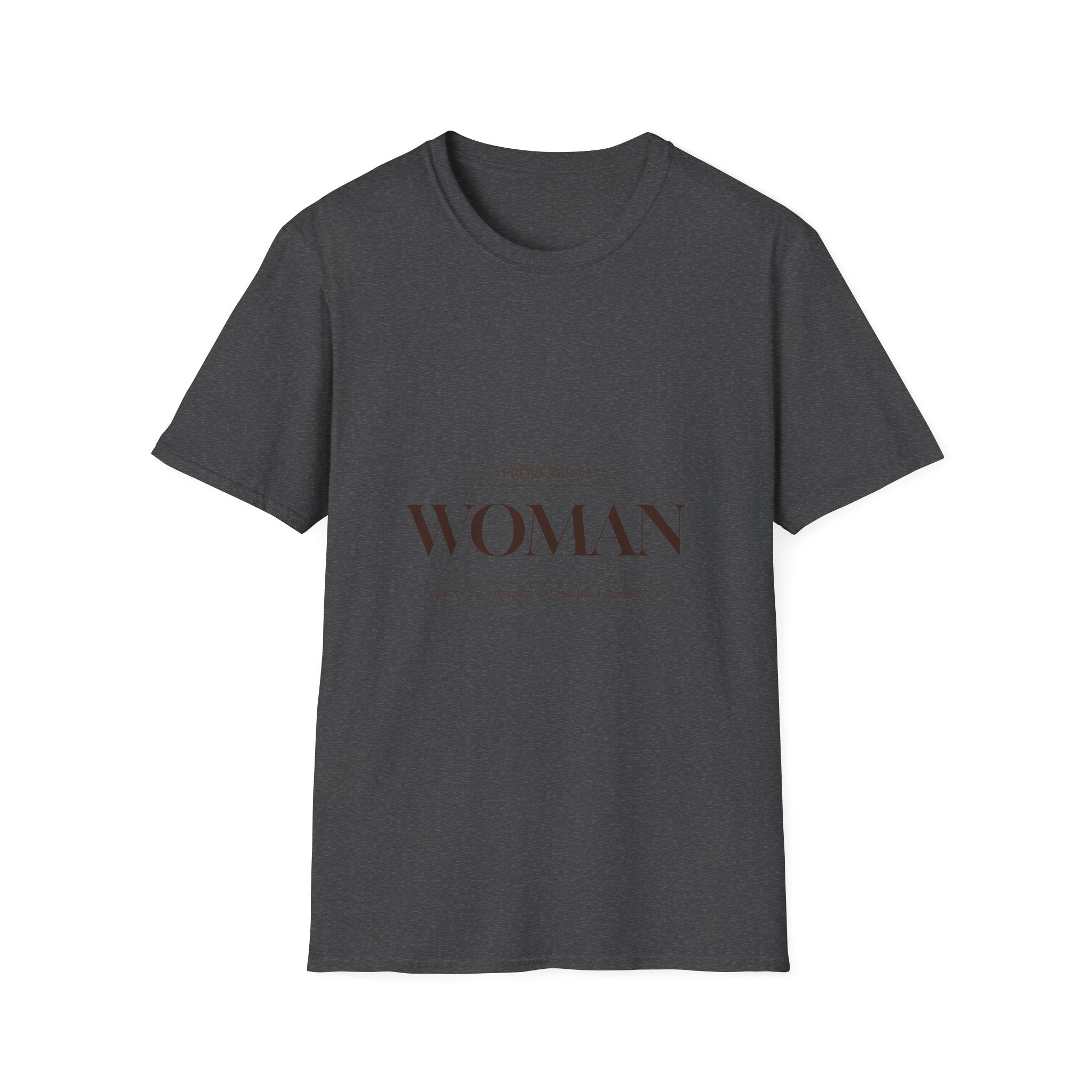Proverbs 31 Woman Shirt | She Is Clothed With Strength and Dignity | She Laughs Without Fear | Christian Mom Gift | Mothers Day Gift