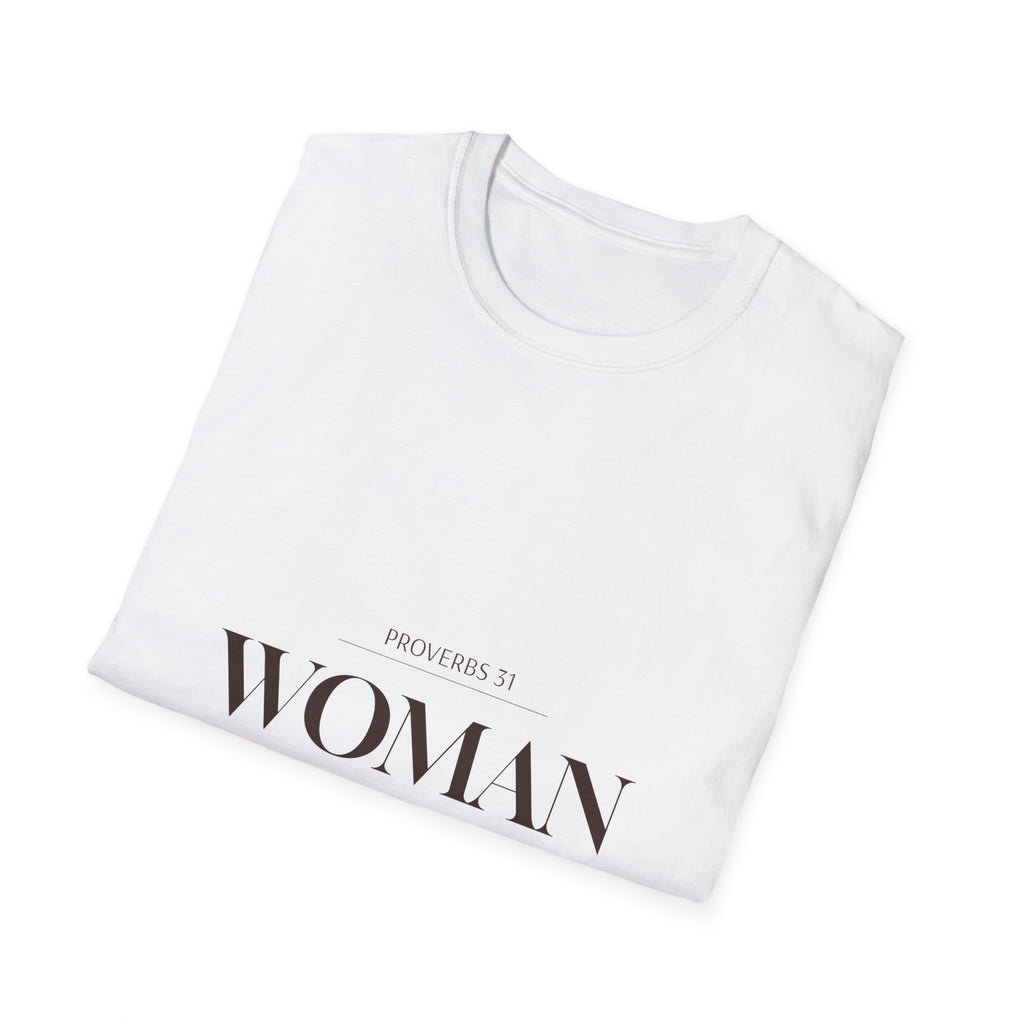 Proverbs 31 Woman Shirt | She Is Clothed With Strength and Dignity | She Laughs Without Fear | Christian Mom Gift | Mothers Day Gift