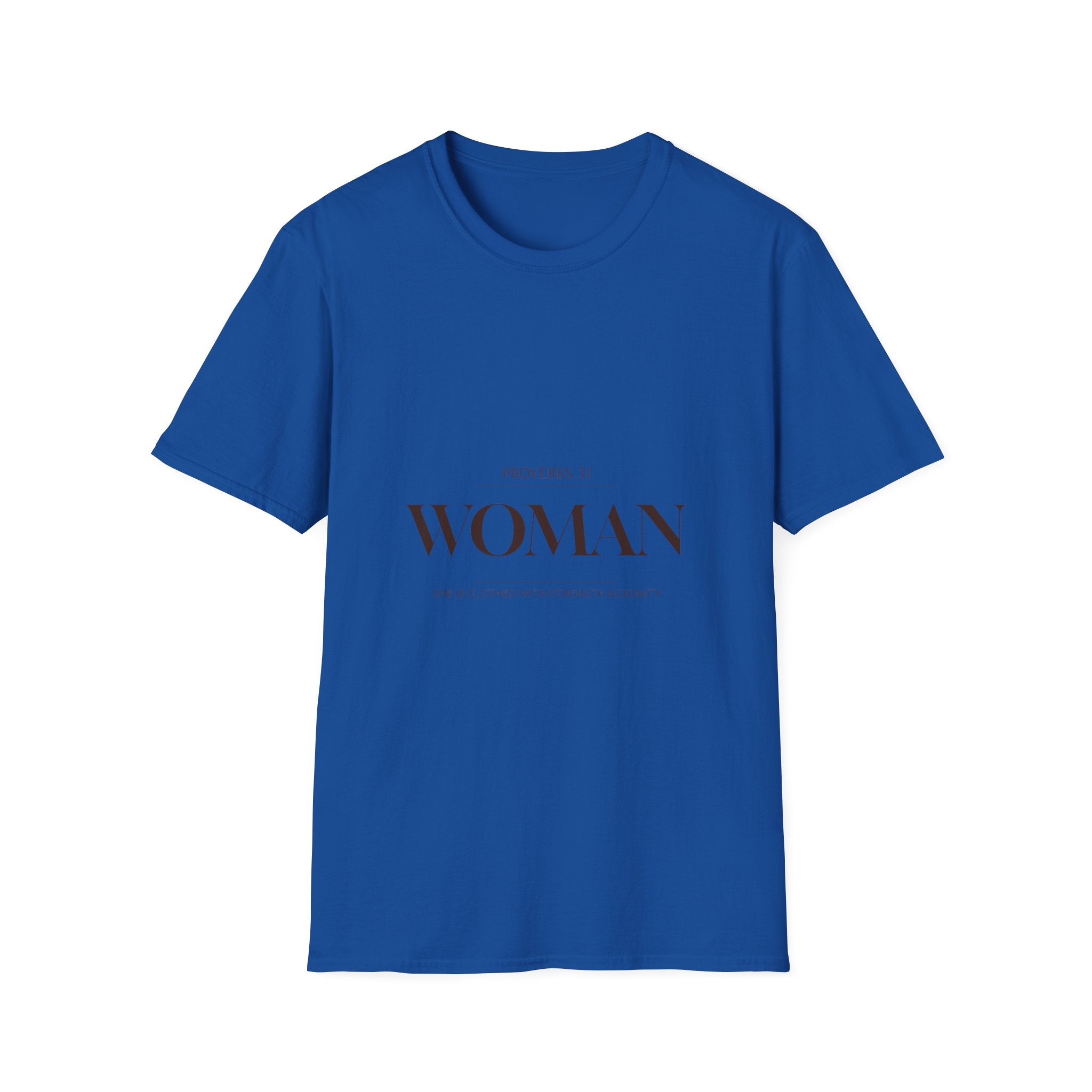 Proverbs 31 Woman Shirt | She Is Clothed With Strength and Dignity | She Laughs Without Fear | Christian Mom Gift | Mothers Day Gift