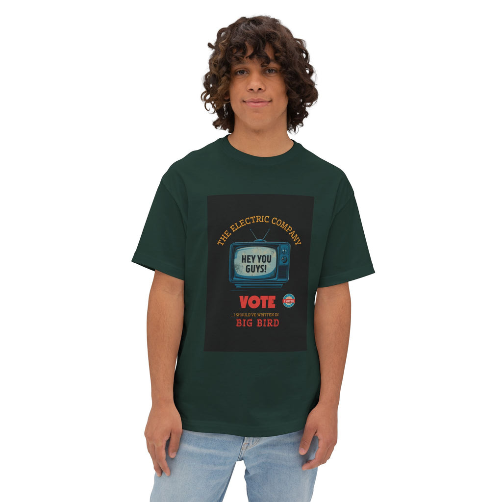 The Electric Company I Should've Written In Big Bird T-Shirt | Hey You Guys Political Nostalgia Tee