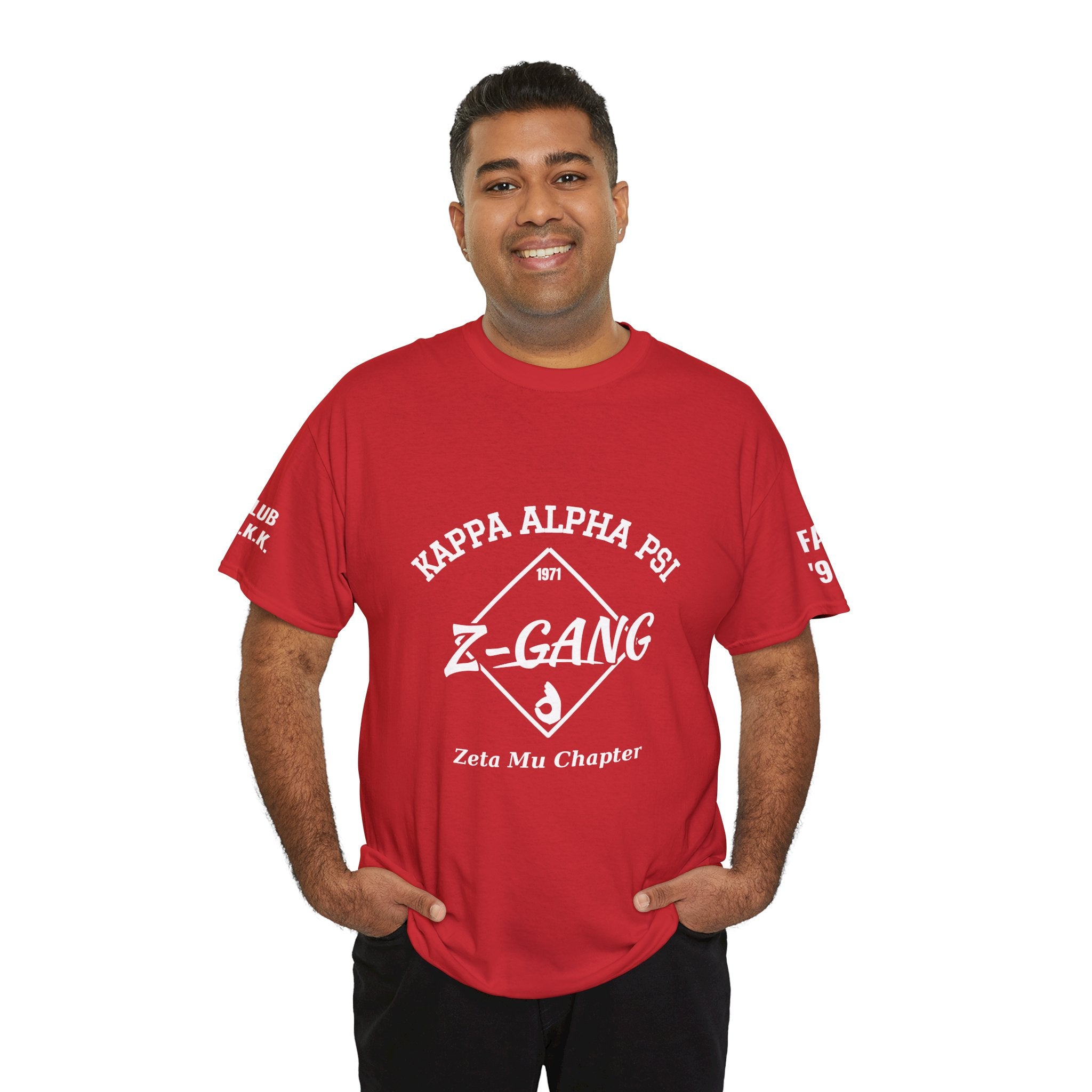 1Kub KSKK Classic White T‑Shirt — Plain Crewneck Tee
