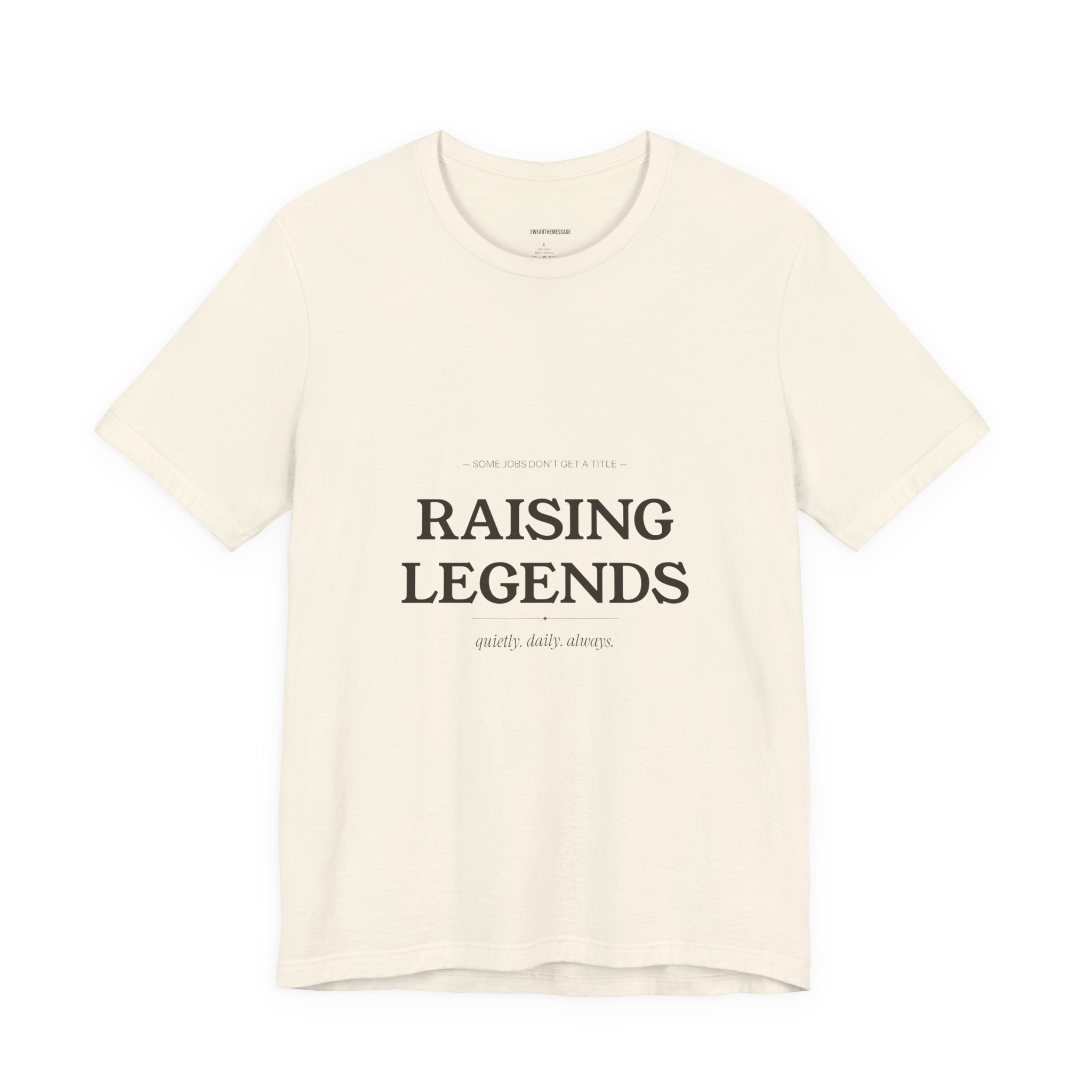 Raising Legends Mom Shirt Mothers Day Gift for Her Some Jobs Dont Get a Title Tee Inspirational Mom Life Shirt 2026