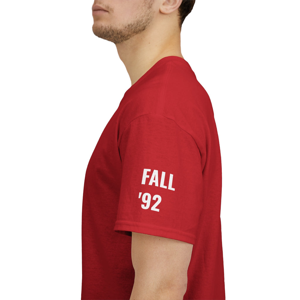 1Kub KSKK Classic White T‑Shirt — Plain Crewneck Tee