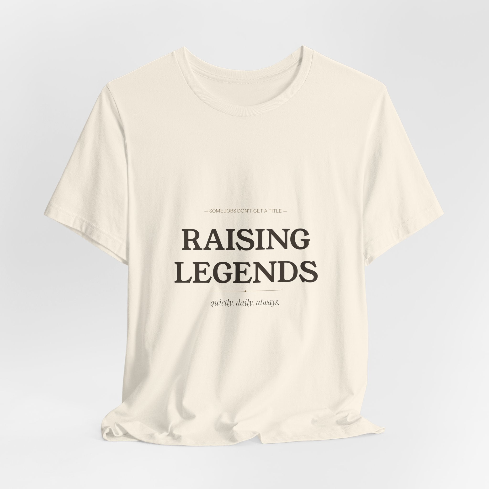 Raising Legends Mom Shirt Mothers Day Gift for Her Some Jobs Dont Get a Title Tee Inspirational Mom Life Shirt 2026