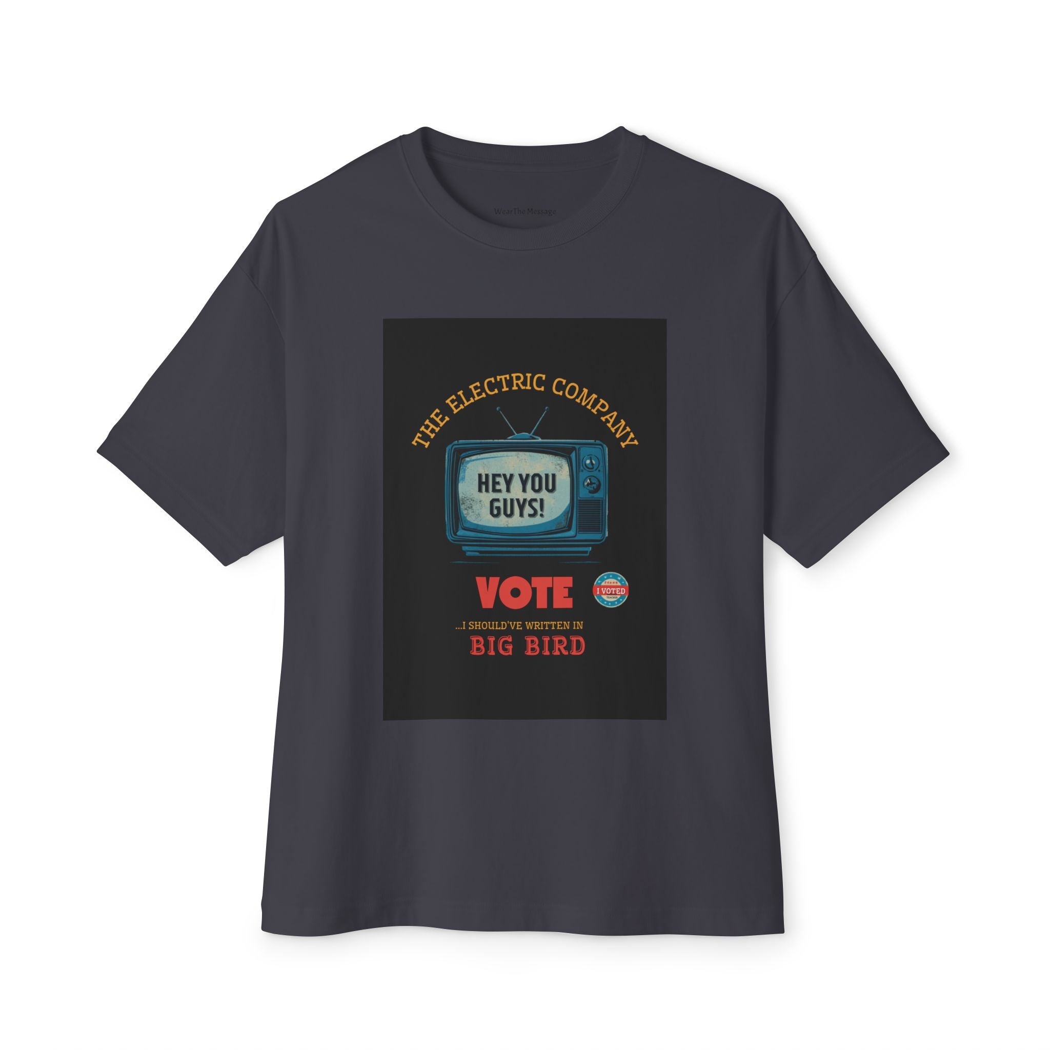 The Electric Company I Should've Written In Big Bird T-Shirt | Hey You Guys Political Nostalgia Tee
