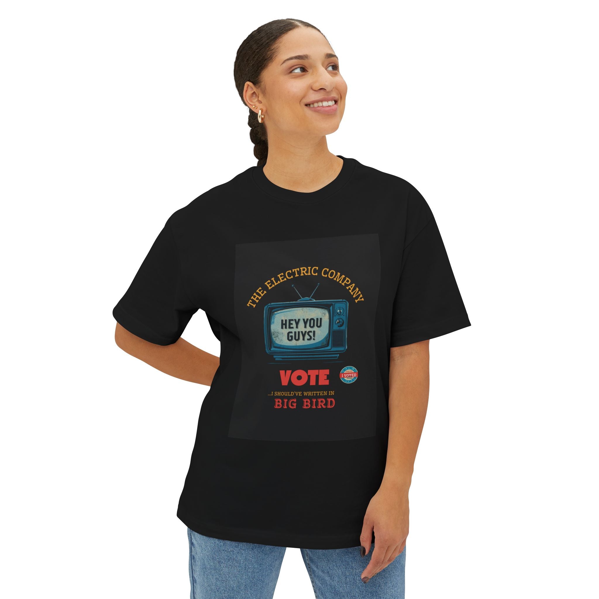 The Electric Company I Should've Written In Big Bird T-Shirt | Hey You Guys Political Nostalgia Tee